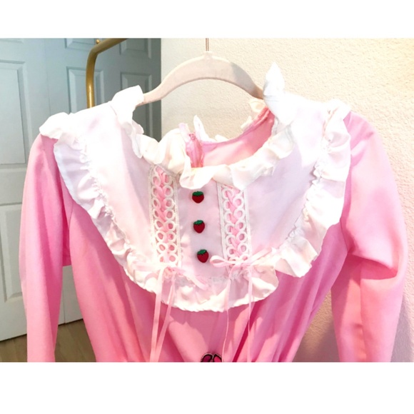 Custom Pink Lolita Dress cute Kawaii Cupcake - Picture 2 of 5